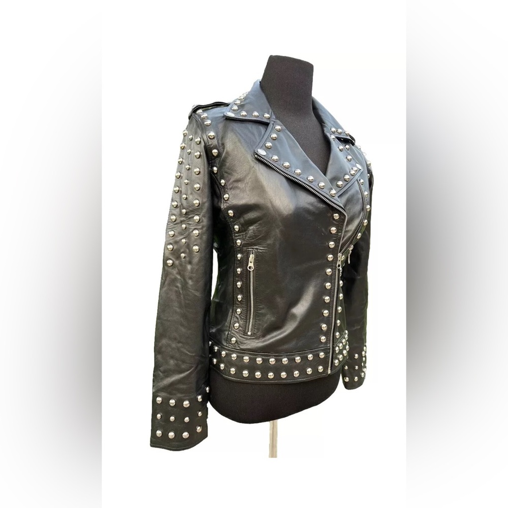 Cloudberry Bikercore jacket studded
